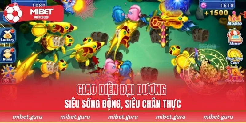 Giao diện đại dương siêu sống động, siêu chân thực